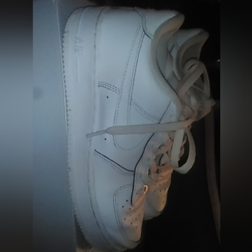 White Air Force 1s Sneakers